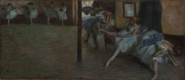 Edgar Degas Ballet Rehearsal